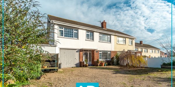 Facebook post logo with border