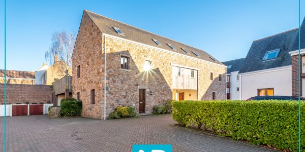 Facebook post logo with border