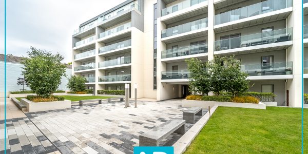 Facebook post logo with border